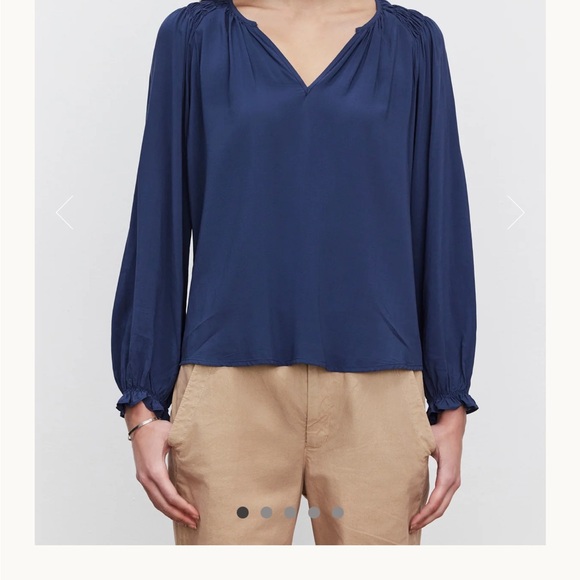 Blouse velvet by graham spencer - Picture 6 of 6